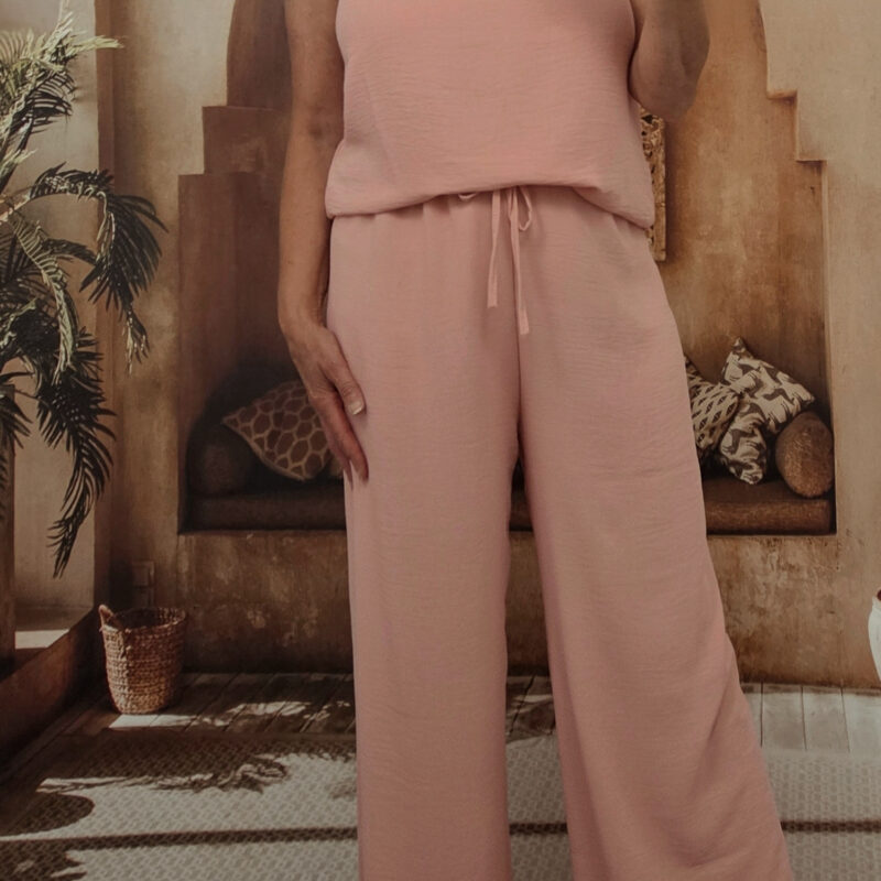 Tweedelige set pink