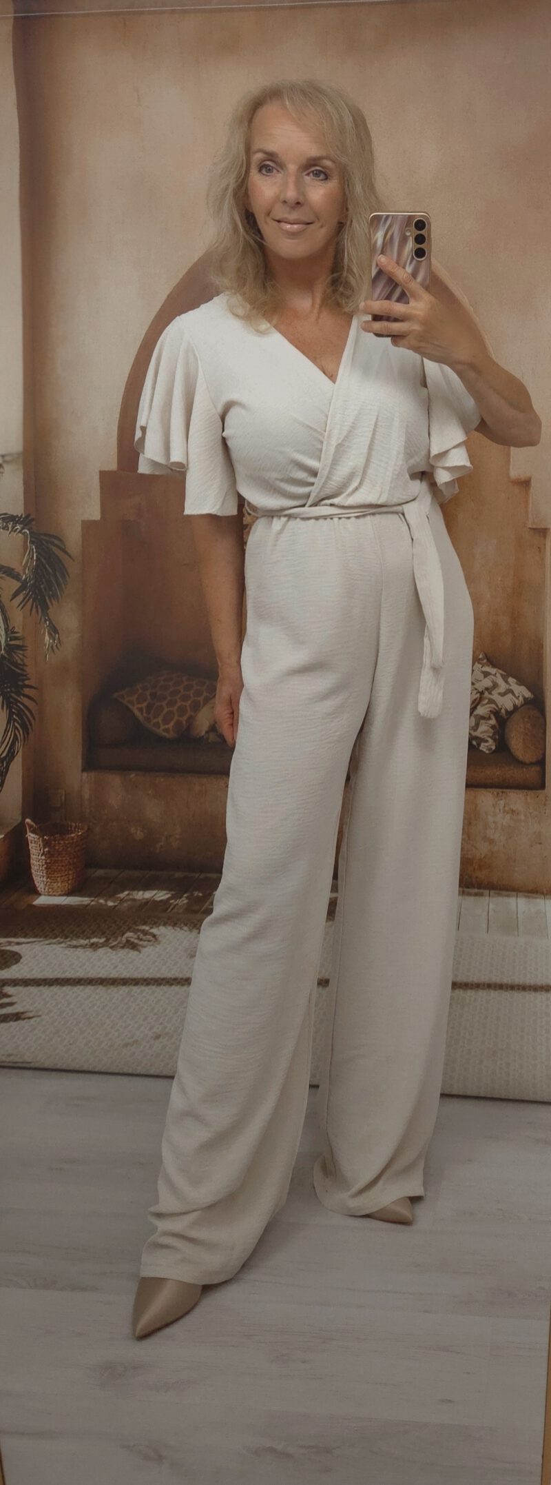 Jumpsuit creme