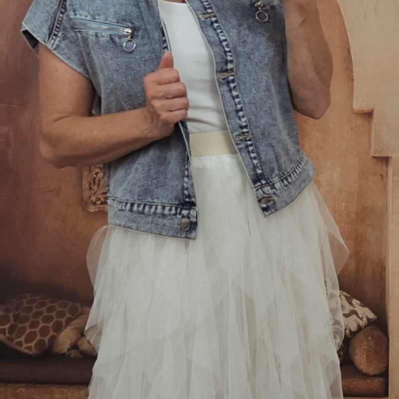 Jeans jasje/gilet